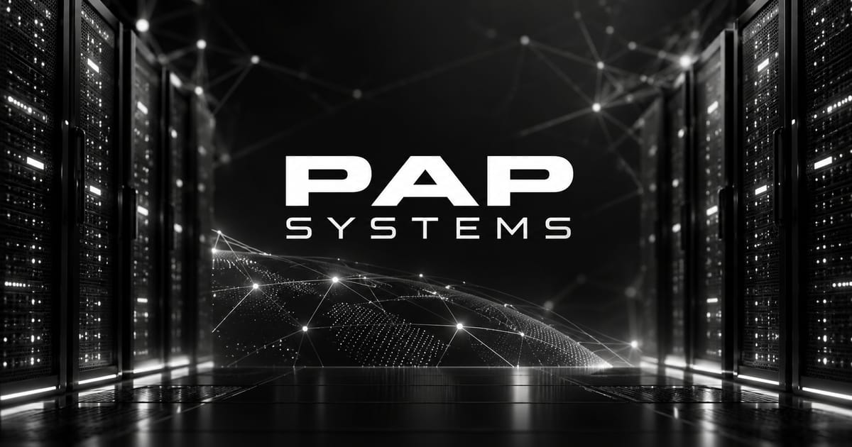 PAP-Systems – Server-Infrastruktur und vernetzte Systeme